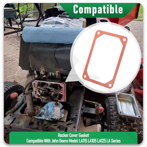 Image of (2) 691843 Valve Cap & (2) 272475S Rocker Cover Gasket Compatible with B&S 540CC, 33R877, 21B706, 21B707, 21B972, 21B977, 287707 Lawn Mower