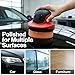 BLACKCUBE Cordless Car Polisher 230 RPM, USB Rechargeable Auto Buffer with 2000mAh Battery, Lightweight 5-Pad Detailing Kit for Scratch Removal, Waxing & Polishing – for Car, Boat & Home