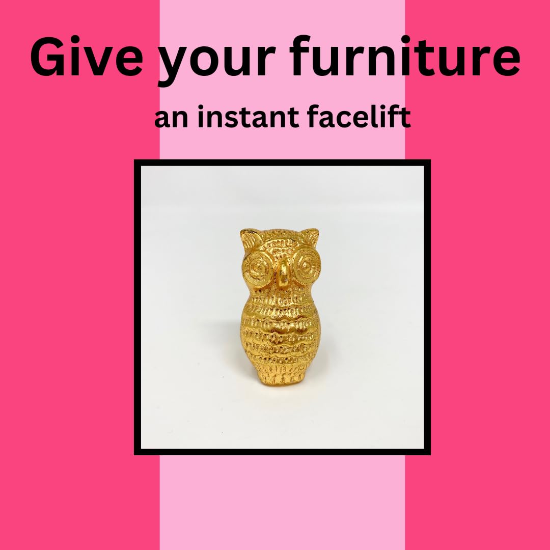 Pomelli Per Cassetti A Forma Di Animale - Oro Brillante, 16 Modelli, Con Viti - Foto 9