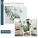 ANPHSIN Fake Vines Greenery Garland - 3 Packs Total 16.8ft Green Willow Leaf Vine Garland, Artificial Leaves Wall Hanging Decor for Home, Room, Wedding Arch, Centerpieces