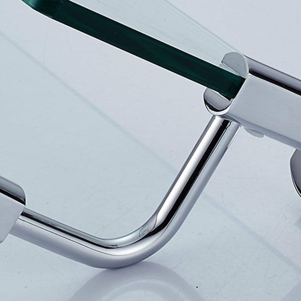 Accesorios de baño para estantes de baño de cobre contra el desorden 5