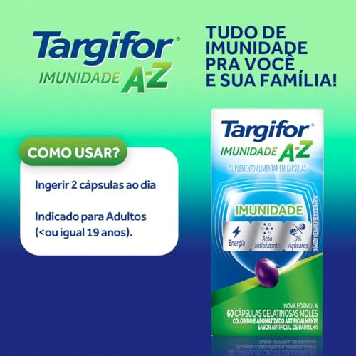 Suplemento alimentar Targifor A-Z 60 cápsula