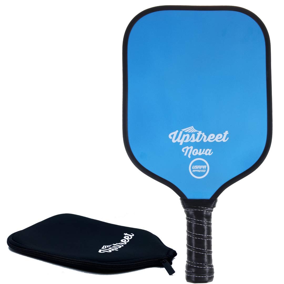 Upstreet Graphite Pickleball Paddle Set | USAPA Approved Pickleball Set | Pickleball Rackets Include Padded Cover, Lightweight Honeycomb Composite Pickle Ball Paddles for Men & Women, Paddle Racket