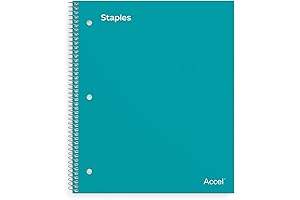 Accel Durable Poly Cover 1 Subject Notebook