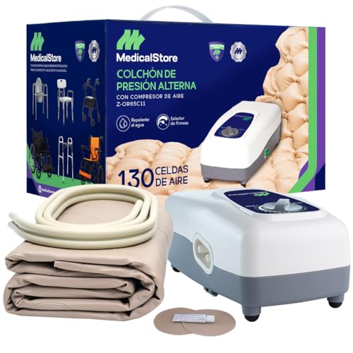 Reviews de Venta de colchones los 5 más buscados. 49 Medical Store Colchón De Presión Alterna Antiescaras Regulador Ultra Silencioso De Lujo Inflable Tratamiento Prevención De Lesiones Presión Variable Individual Regulador