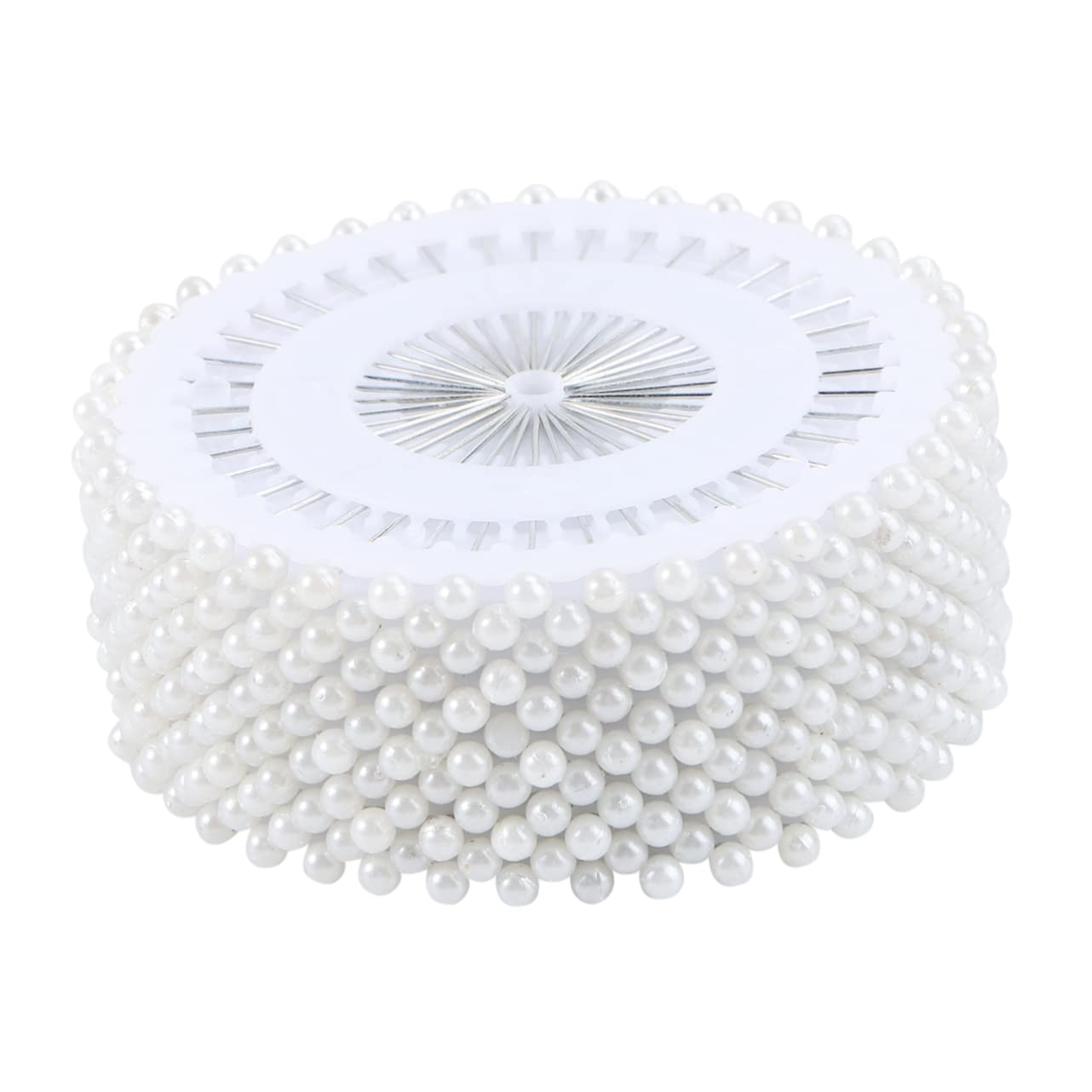 Lurrose 480 Piezas alfileres de Costura Joyas Tachuelas pasadores alfileres de de 3 mm Recta Opcional Aguja de posicionamiento Aguja de Cuentas Aguja de