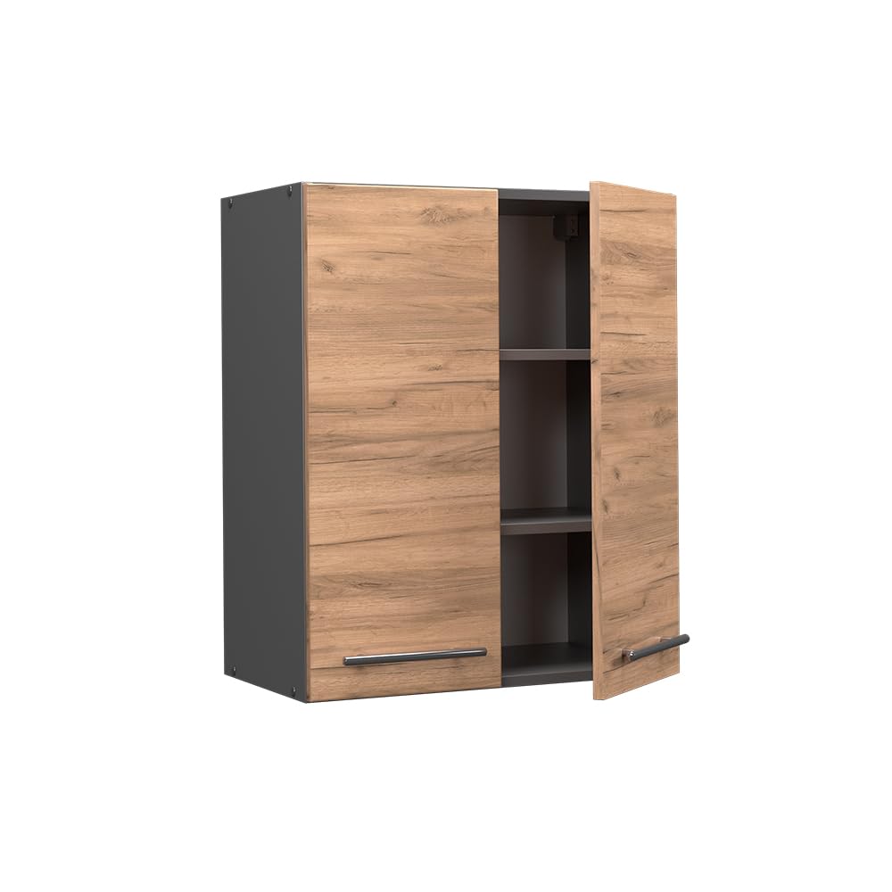 Vicco Elément Haut de Cuisine Fame-Line, Chêne de Force doré, 60cm, à Combiner avec d'autres modules de la série Fame-Line