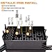 12-Slot Fuse Relay Box,6 Relays Box, 6 ATC/ATO Fuses Holder Block with Fuses Relays and 41pcs Metallic Pins for Automotive and Jeep Boat Car Marine Engine Bay