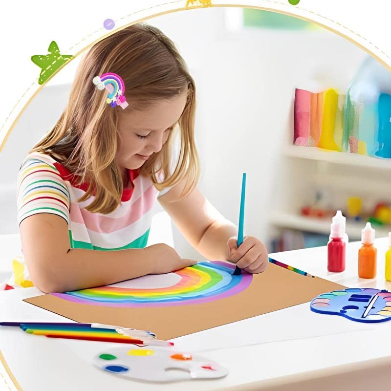 Miniatura 6 de Pinza para el pelo para bebés, niñas, 22 unidades, lindos pasadores de Haipins, accesorios de arco iris, piruleta, cocodrilo, totalmente cubiertos