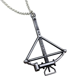 New 2026 Pendant Necklace Men Women Zombie Axe Bow Arrow Negan Lucille Baseball Bat Ball Charrm Chain Necklaces Jewelry Gift Fashion Trendy Accessories Creative