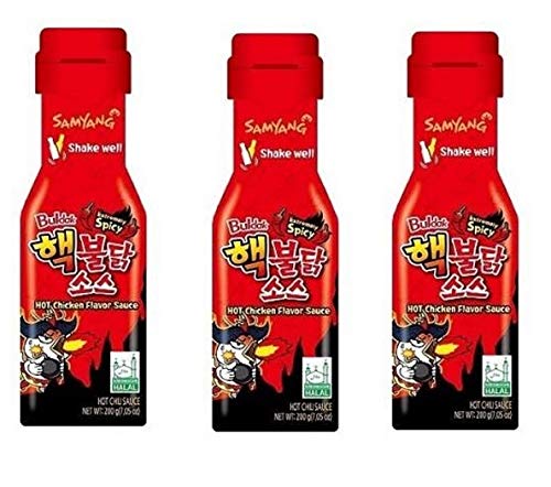 Samyang Buldak Extremely Spicy Hot Chicken Flavor Sauce, 200gm*3 (Pack of 3) (Imported) (B08T9PCLT5) Amazon Price History, Amazon Price Tracker