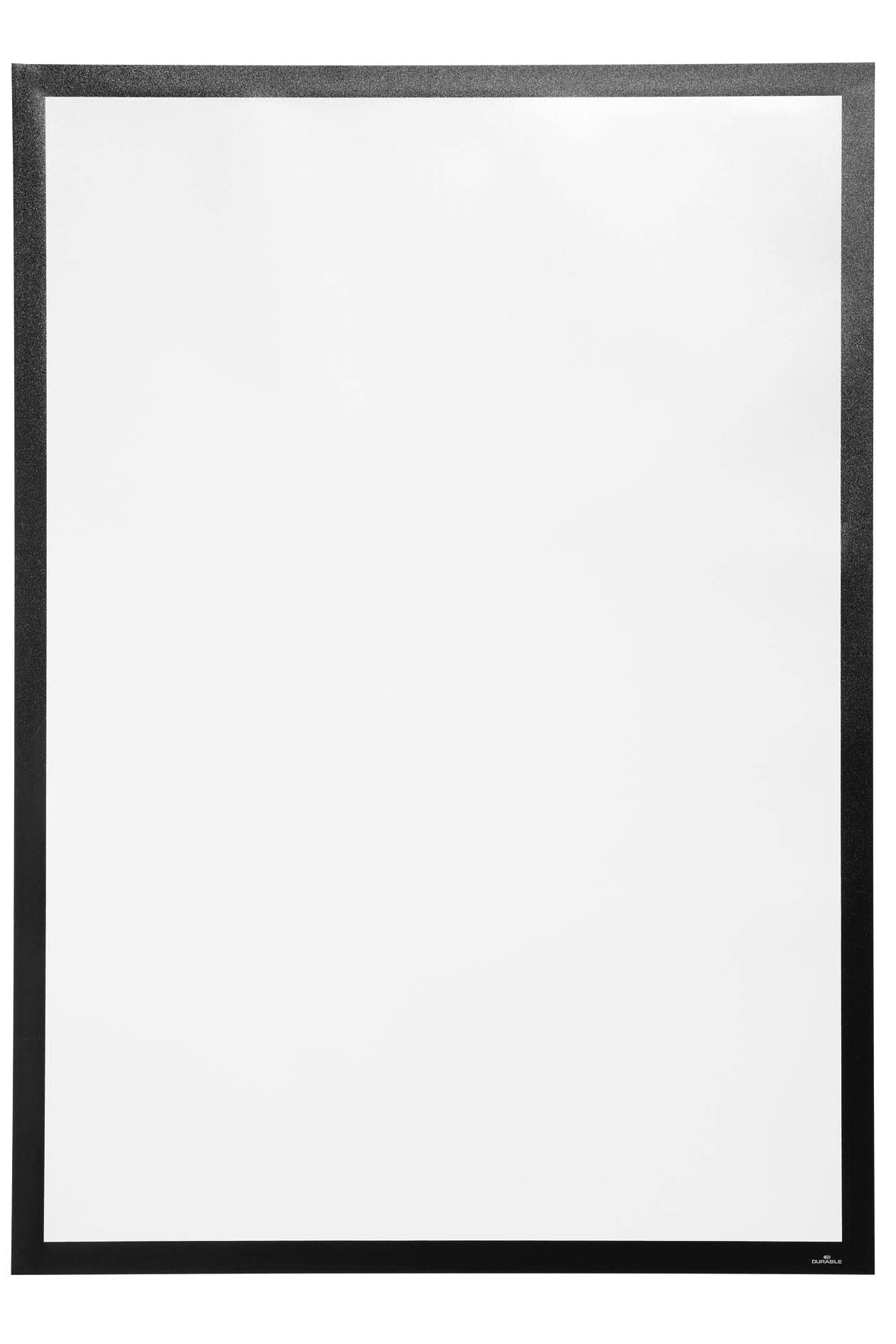 Durable Cornice Espositiva Duraframe Poster 70 x 100 cm, adesiva, resistente ai raggi UV, 1 pezzo, nero, 505601