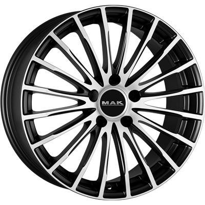 MAK F9080FAIB50WS3X Ruote in Lega Leggera, Set di 1