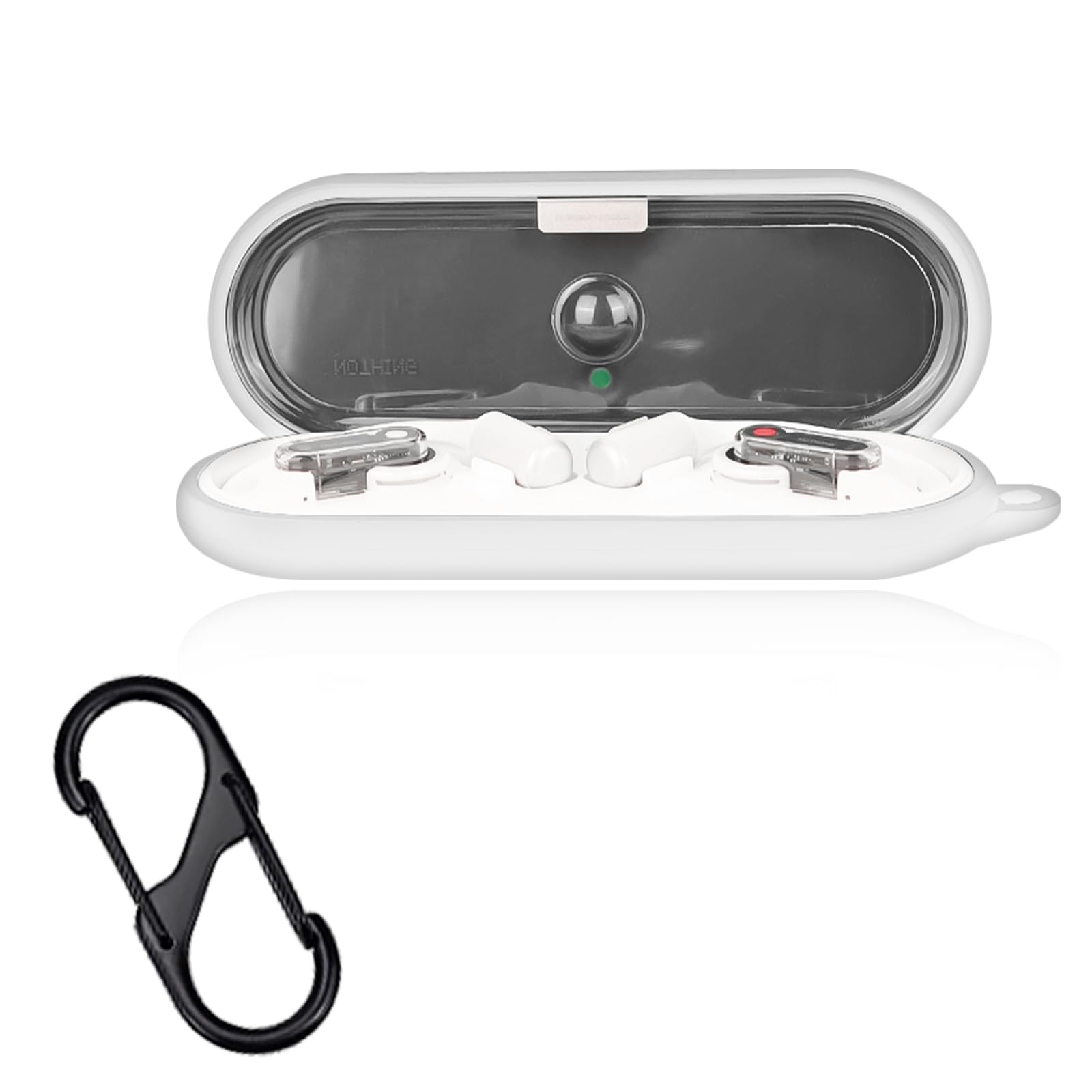 Nothing ear (open)　シリコンケース付き Amazon | Nothing Ear (open)用 ケース 全面保護カバー シリコンケース