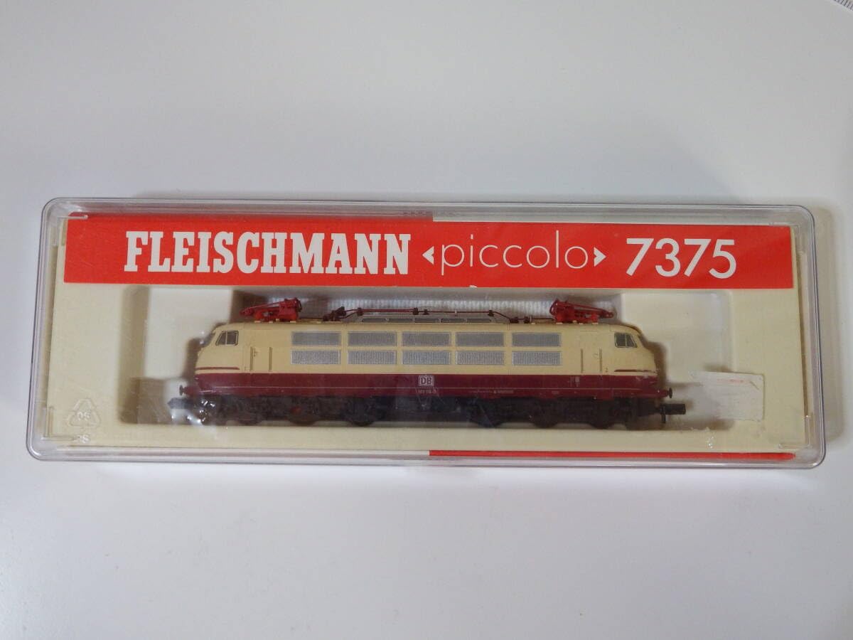 鉄道模型 FLEISCHMANN piccolo 7375 Yahoo!オークション - Fleischmann Piccolo Nゲージ 7375型 電気機関車