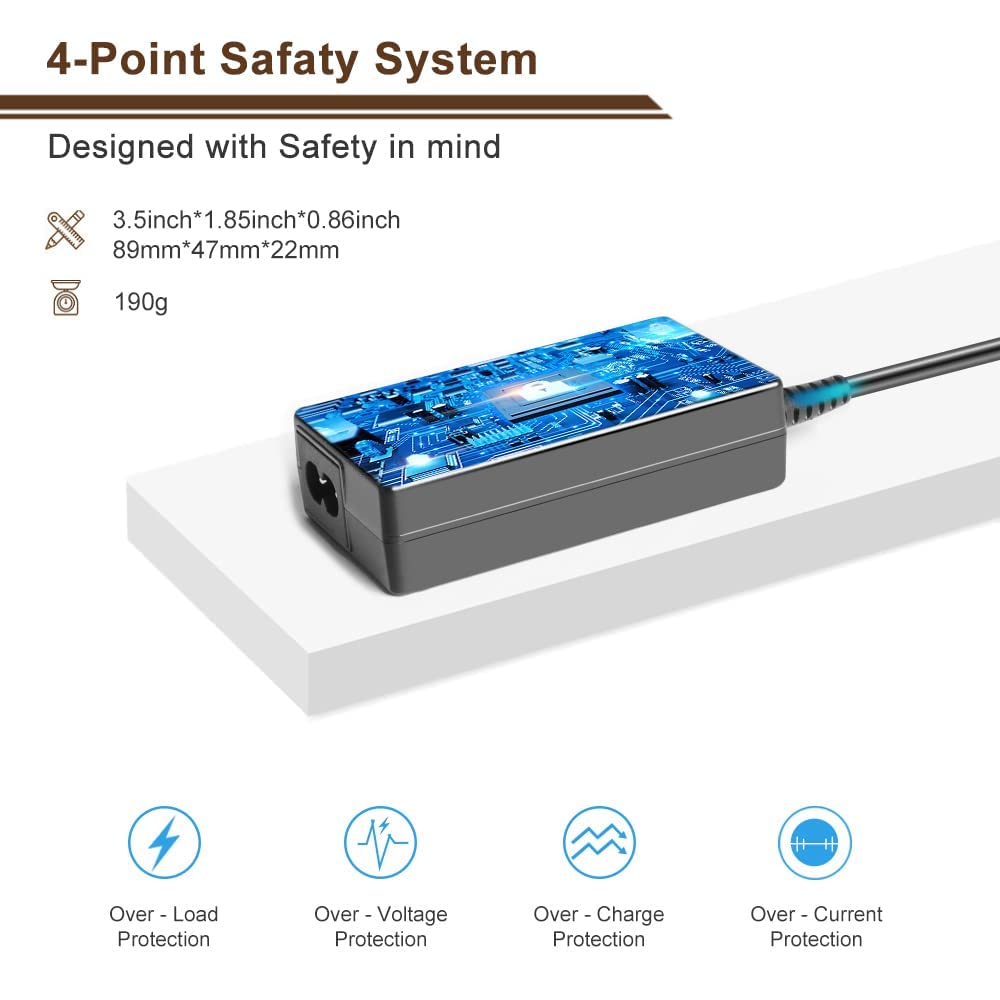 TAIFU 24V AC Adaptateur Chargeur pour Epson Perfection V500 V600 V700 V550 V750 Workforce WF-100 GT-S80 GTS-50 GT-F520 GT-S50 3170 3490 3590 4490 A411E J221A J221 J252A J252 B11B178011 J161A A411B