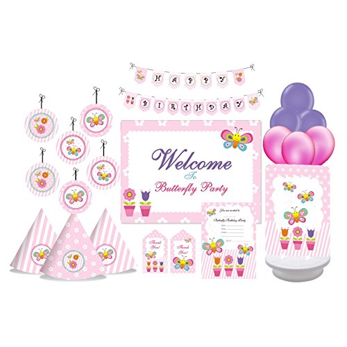 Pretty UR Party Butterfly Paper 90 Piece