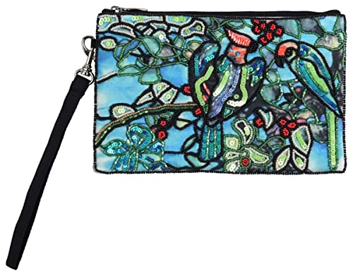 Bamboo Trading SHB703 Louis Comfort Tiffany Parrot Club Bag