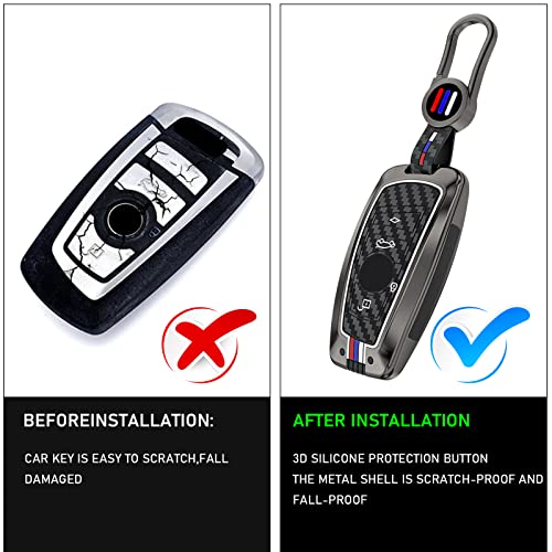 Yumzeco Lega di Zinco Cover per Chiave per Auto