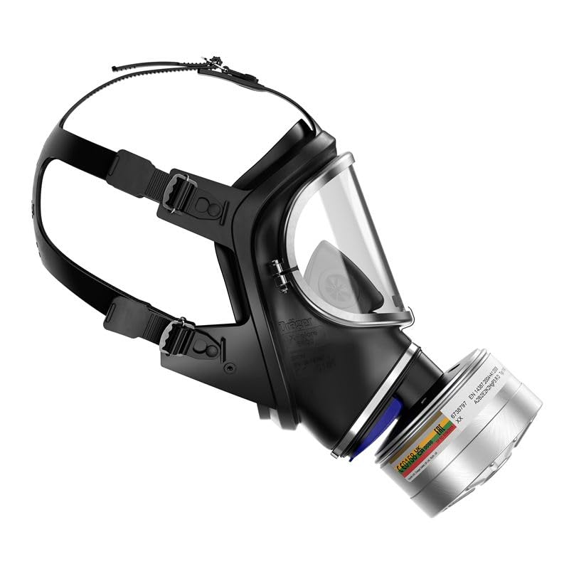 Dräger X-plore 6530 EPDM/Triplex - Maschera filtro con telaio in acciaio INOX