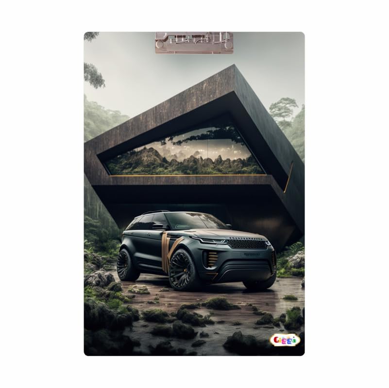 GIGGA Printed Exam Board|Writing Pad|Examination Board Pad for Kids,Girls,Boys,Students|Car Luxury Lifestyle GIGGA Printed Exam Board|Writing Pad|Examination Board Pad for Kids,Girls,Boys,Students|Car Luxury Lifestyle