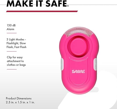 Miniatura 3 de SABRE Runner Pepper Gel, Maximum Police Strength OC Spray, Reflective Hand Strap for Easy Carry & Quick Access, 35 Bursts, Secure & Easy to Use