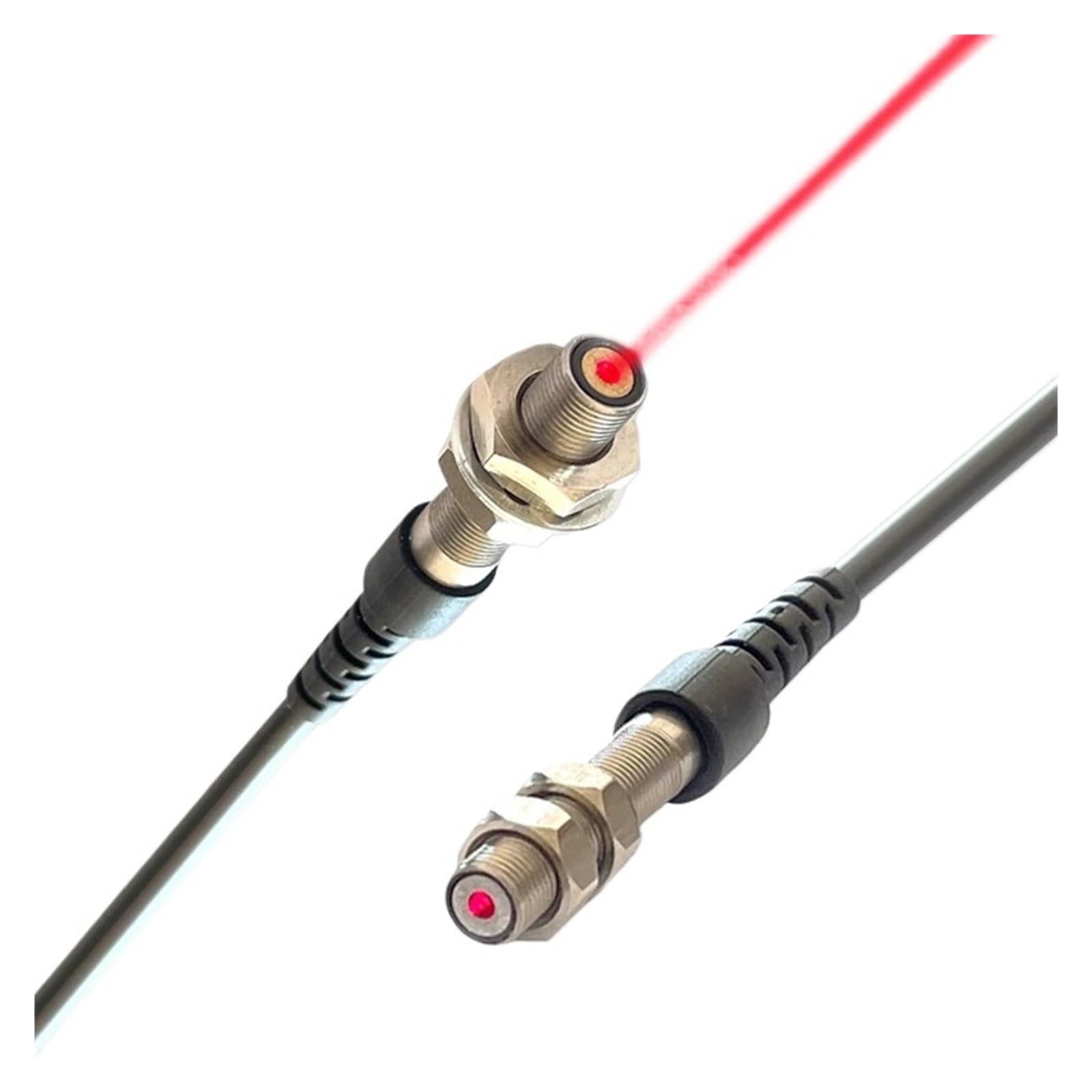 Photoelektrische Sensoren M5 M6 Zylindrischer Sensor TR-D100 TR-D150 Diffuse Reflexion Lichtschranke 12~24 V NPN PNP Empfindlichkeitseinsteller(TR-D100)