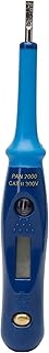 Kopp Phasenprüfer Spannungsprüfer PAN2000, einpolig mit LCD-Display und Glimmlampe,12-230 VAC, 12-48 VDC, CAT II 300V, blau, 324240001