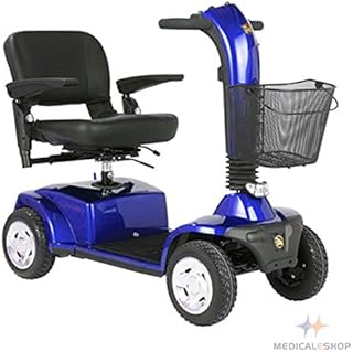 Golden Companion - Full Size 4 Wheel Scooter - Blue