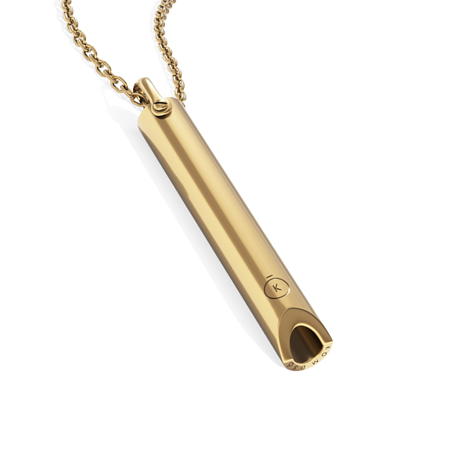 komuso breathing necklace classic shift - for habitual breath practice meditation stress and anxiety relief - expert-designed breathing tool to promote calm mindfulness and relaxation