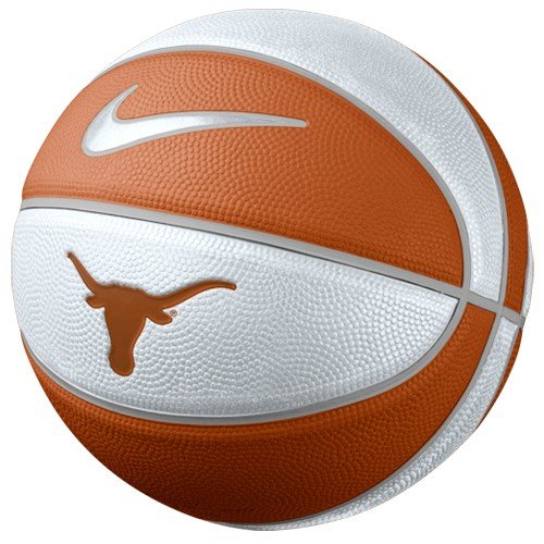 NIKE Texas Longhorns Basketball - Mini Rubber Basketball