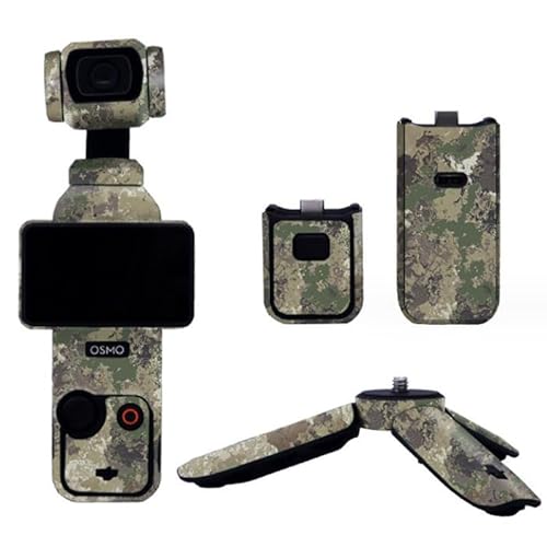 Osmo Pocket 3 ステッカー DJI Pocket 3 対応 保護フィルムキット防水 防塵、耐傷性 (スタイル色-2)