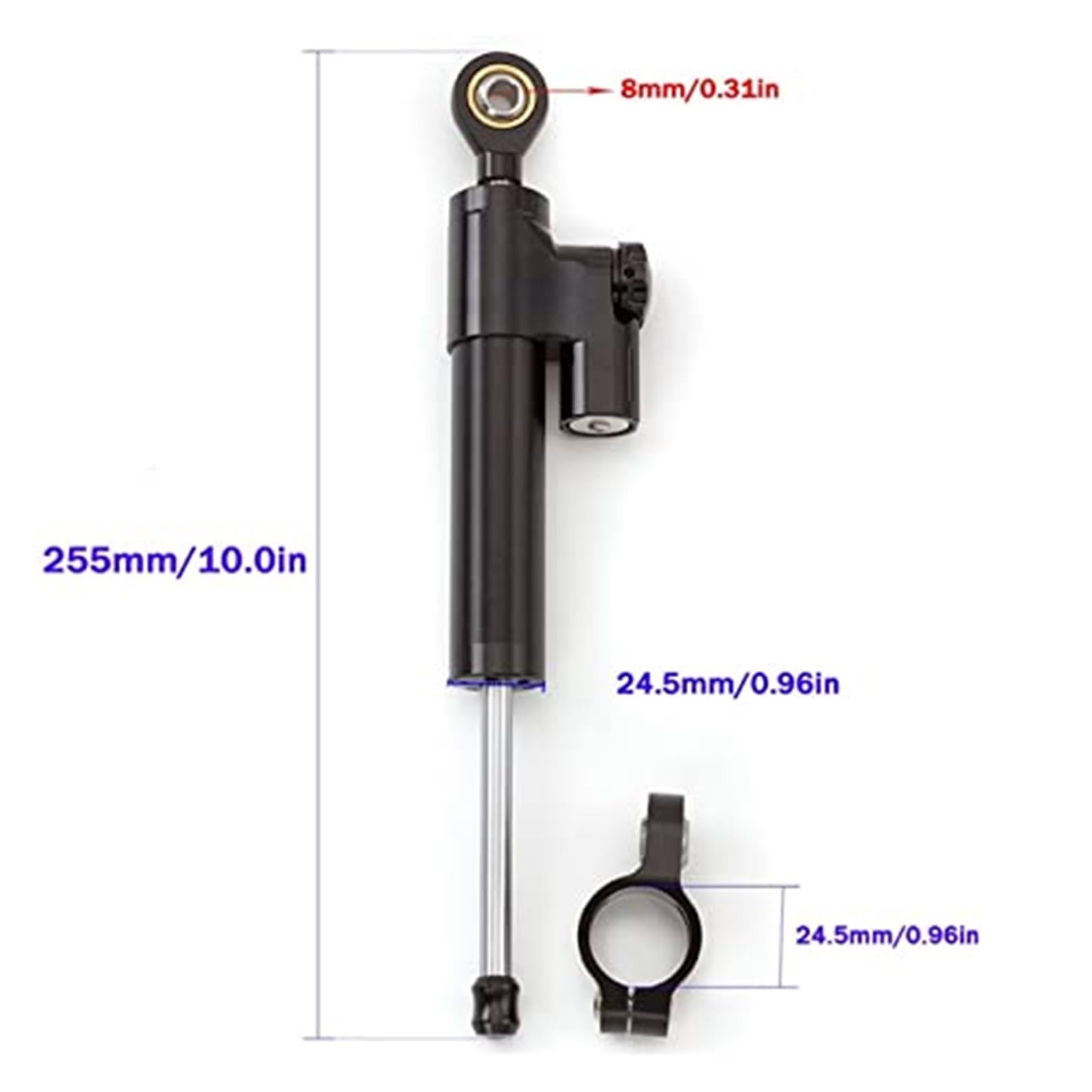 Wspornik stabilizatora węgla motocykla CNC, XJR1300 XJR 1300 2002-2015, zestaw wsporników montażowych Jednostka sterująca jazdą motocyklem(BLACK 5)