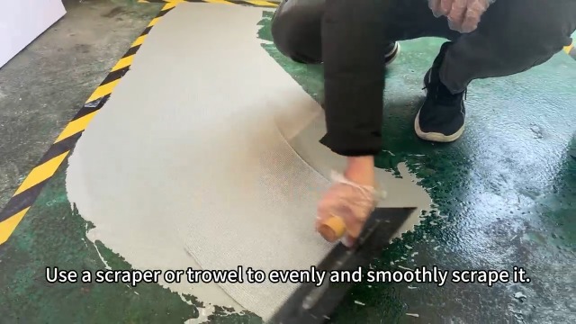 Kit de Pintura Epoxi para Pisos SPMG (64OZ/1.8kg) - Acabado Mármol Alto Brillo Autonivelante - Secado Rápido 24 Hrs Anti-Deslizante y Resistente al Desgaste para Garaje, Concreto, Madera y Pisos Interiores miniatura 7