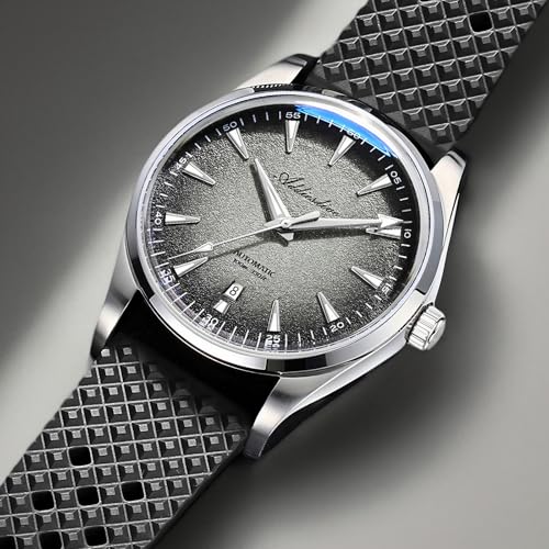 Image of ADDIESDIVE Mens Watch Automatic NH35 /8215 200M Luminous Easy to Read Dial Wrist Watch Minimalist Fashion Simple Watch Analog Date with Leather Strap and Bracelet
