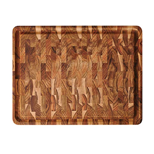 Tabla de Cortar Tramontina de Madera de Teca con Granos Extremos (45,09 cm x 34,29 cm) miniatura 3