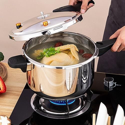 Tnfeeon Efficient Pressure Cooking, Rapid Heating 16cm Valves, 304 Stainless Steel and Plastic Electric Pressure Cooker の商品画像 1