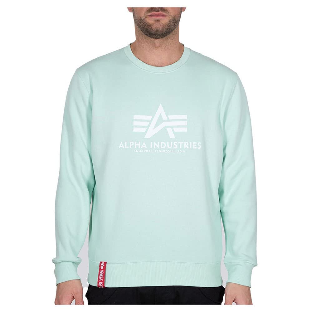 Alpha Industries Herren Basic Sweater Sweatshirt für Herren Sweatshirt (1er Pack) - 4