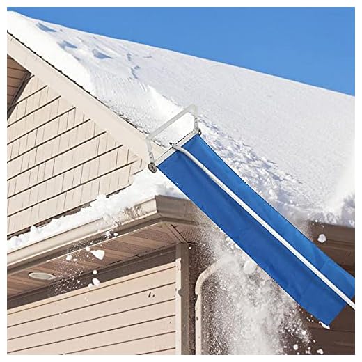 Tak Snö Rake, 193-640cm Teleskop Aluminium Lätt Tak Snö Borttagning Verktyg, Snö Borttagning System Med Avtagbara Extended Tubes