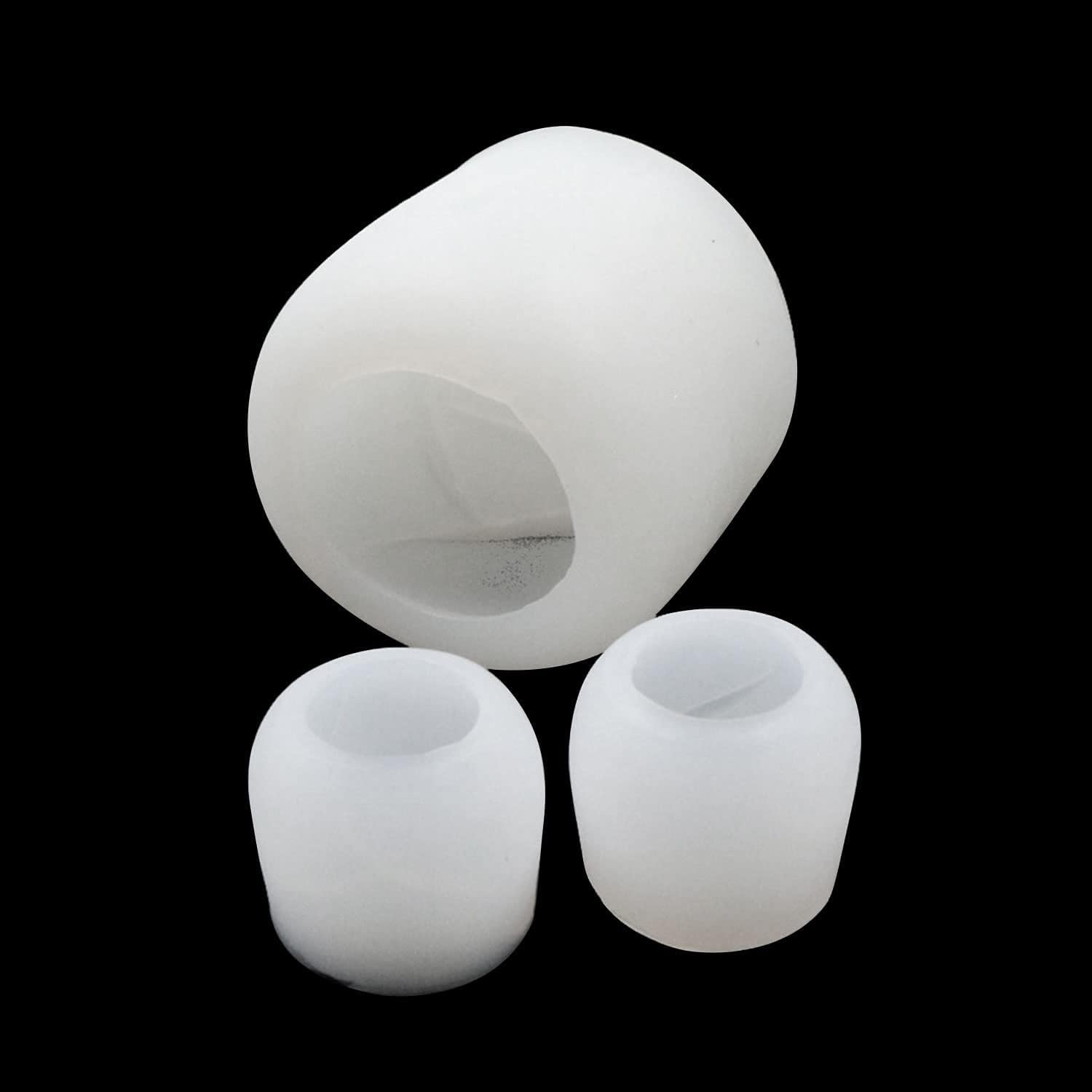 3 Pièces Moule Silicone Fleur, Moule Silicone Bougie, Moules