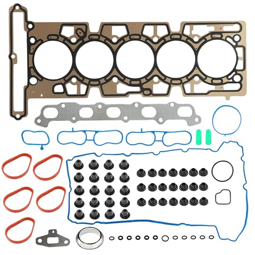 Image of 3.5L HS26336PT Cylinder Head Gasket Set Valve Seal w /Intake & Exhaust Manifold Gasket | Fit For GMC Hummer H3 2006 Colorado 3.5L 2004-2006 i-350 Canyon Isuzu i-350 2006 3.5L VIN 6