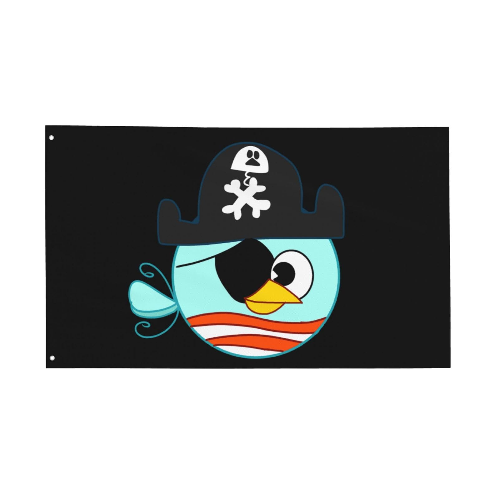zyatbwi Birdie Pirate Falg 3x5 Ft Home Outdoor Indoor Garden Home Decoration Banner — image 1