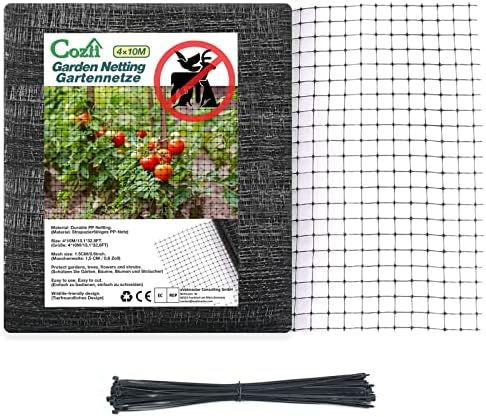 Produktbild von Volierennetz 5x6 Meter, Masche 10 Cm – Witterungsbeständig, UV-stabil, Für Teich & Vogelschutz