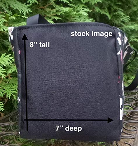 Bolso tote suave con cremallera para racks de mahjong miniatura 7