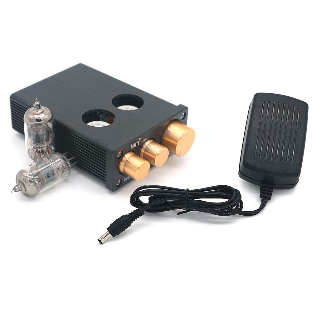 DollaTek 6J1 Mini Vacuum Tube Preamplificatore Audio Hi-Fi Stereo Pre-Amplifier Treble Bass Control