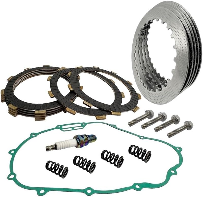 for TRX300EX 2x4 1993-2008 TRX300X 2009 300EX Clutch Kit Heavy Duty Springs Cover Gasket