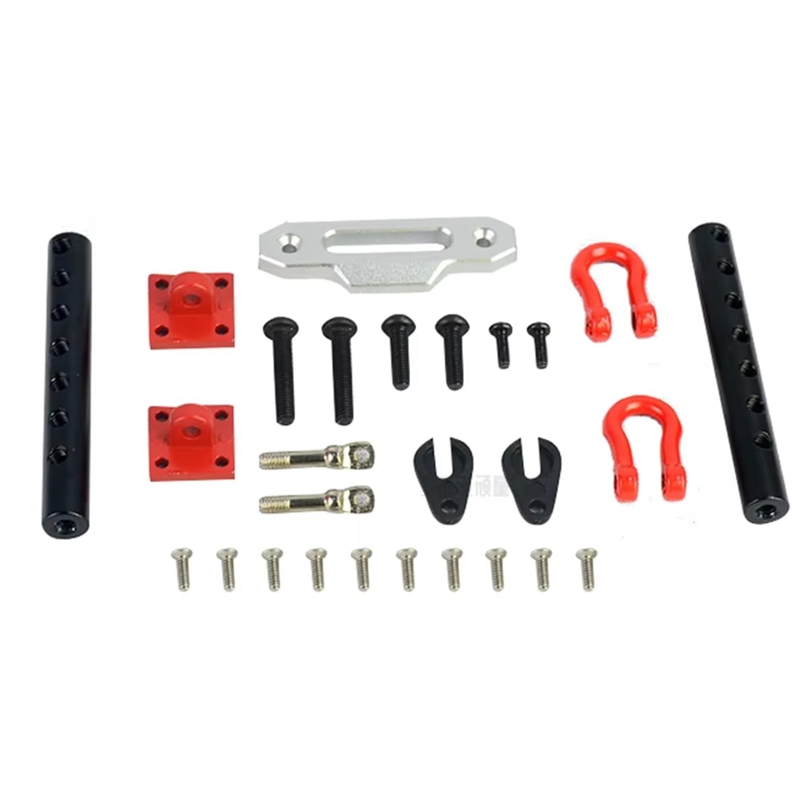 Paraurti RC per RGT EX86100 1/10 Telecomando per Accessori per Auto da Arrampicata Paraurti Anteriore Metallo Barriera di Sicurezza P860027