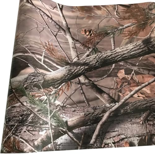 Film autocollant PVC voiture camouflage 50x200cm pour l'intérieur et l'extérieur du véhicule