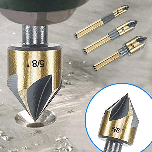 Dkibbith DKVIP-004 Countersink Drill Bit Set thumb #5