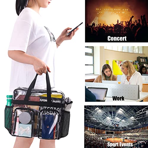 Oraben 2133 Clear Tote Bag Clear Bag Stadium Approved 12X6X12 thumb #4